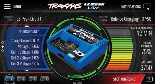 Traxxas EZ Peak Live 100W NiMH/LiPo iD Charger — image 8 of 13