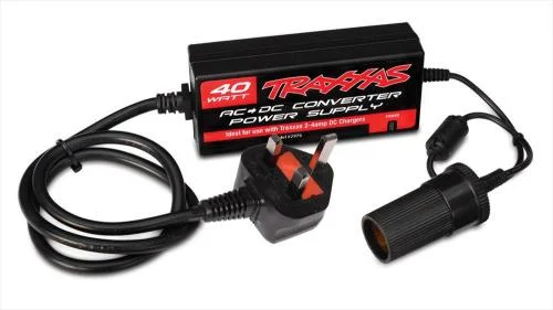 Traxxas 240v AC to 12v DC Power Supply 40W - UK Plug (HBZ1004) — image 2 of 3