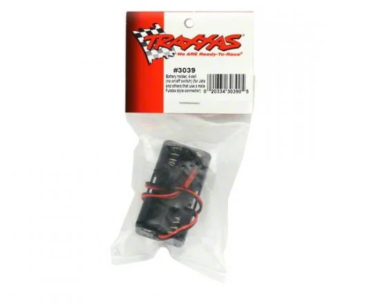 Traxxas Battery holder 4-cell (no on/off switch) (for Jato and others that use a male Futaba style connector) &mdash; image 3 of 3