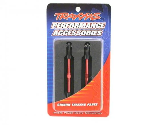 Traxxas Turnbuckles Aluminium (red-anodized) toe links 59mm (2) (assembled with rod ends hollow balls) (requires 5mm Aluminium wrench 5477) &mdash; image 3 of 3