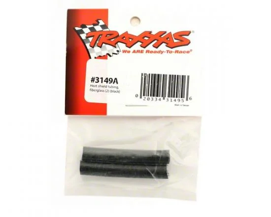 Traxxas Heat shield tubing fiberglass (2) (black) — image 2 of 2