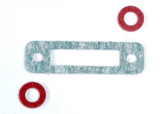 Traxxas Exhaust header gasket (1)/ gaskets pressure fitting (2) (for side exhaust engines only) — image 2 of 2