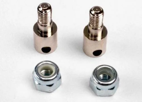Traxxas Rod guides (2)/ 3mm nylon locknuts (2) — image 2 of 3
