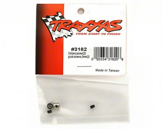 Traxxas Collars screw (2)/ set screws 3mm (2) — image 3 of 3