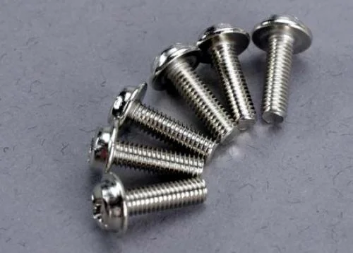 Traxxas Screws 3x10mm washerhead machine (6) — image 2 of 3