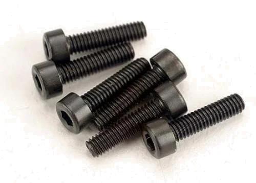 Traxxas Screws 2.5x10mm cap-head machine (hex drive) (6) — image 2 of 3