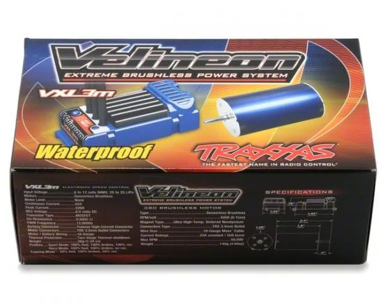 Traxxas Velineon VXL-3M Mini Brushless Power System - Waterproof &mdash; image 3 of 3