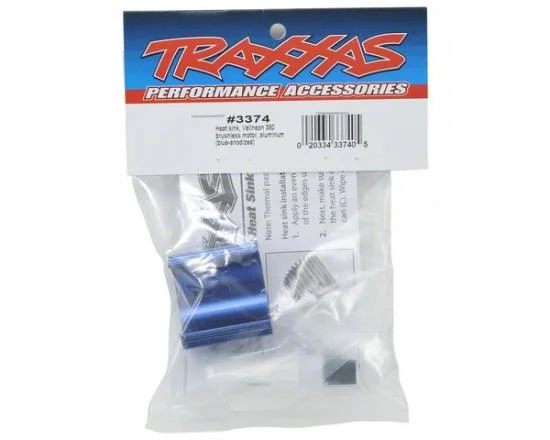 Traxxas Heat sink Velineon 380 brushless motor Aluminium (blue-anodized) — image 3 of 3