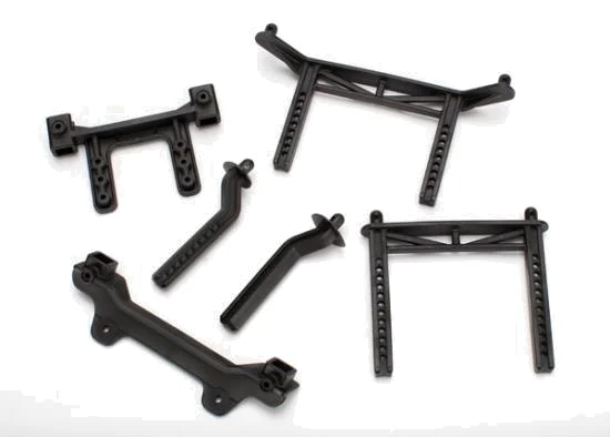 Traxxas Body mounts front rear/ body mount posts front rear (adjustable)/ 2.5x18mm screw pins (4) — image 2 of 3