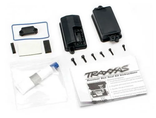 Traxxas Box receiver (sealed)/ foam pad/2.5x8mm CS (4)/ 3x10mm CS (2) — image 2 of 3