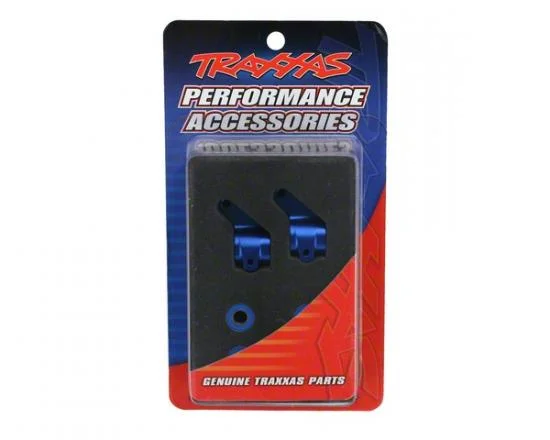 Traxxas Blue-anodized Aluminium Steering Blocks &mdash; image 3 of 3