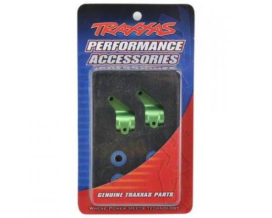 Traxxas Green-anodized Aluminium Steering Blocks &mdash; image 3 of 3