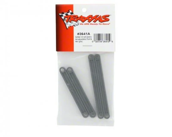 Traxxas Camber link set (plastic / non-adjustable ) ( front rear) (grey) — image 2 of 2