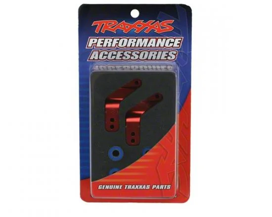 Traxxas Aluminium Stub Axle Carriers red-anodized — image 3 of 3