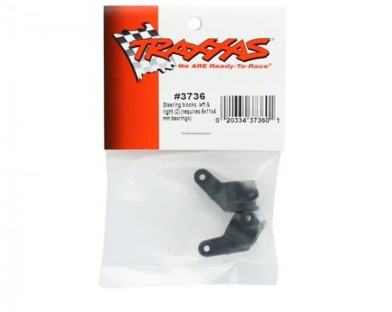 Traxxas Steering blocks left right (2) (requires 5x11x4mm bearings) — image 2 of 2