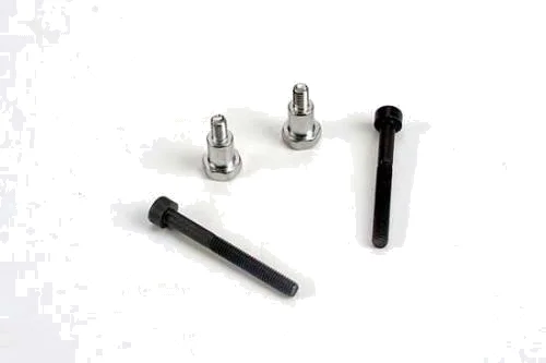 Traxxas Shoulder screws steering bellcranks (3x30mm cap-head machine) (2)/ draglink shoulder screws (chrome) (2) — image 2 of 3
