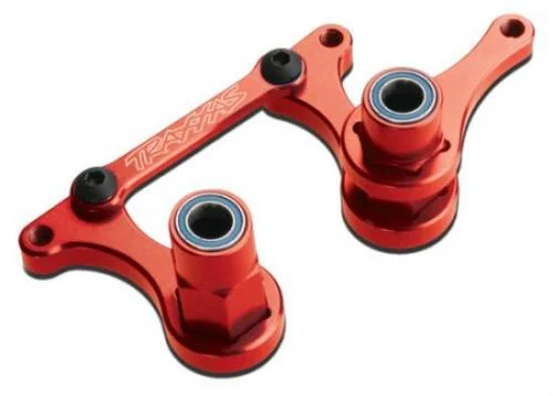 Traxxas Aluminium Steering Bellcranks Red-anodized — image 2 of 3