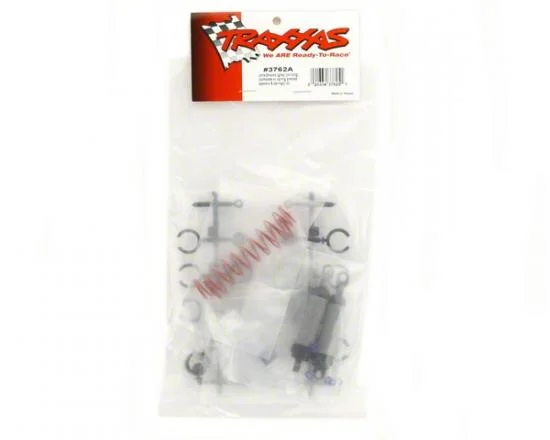 Traxxas Ultra Shocks (grey) (xx-long) (complete w/ spring pre-load spacers springs) (rear) (2) — image 3 of 3