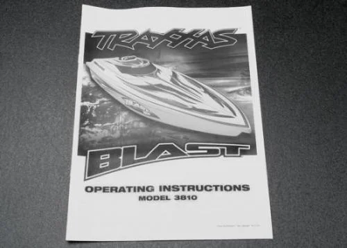 Traxxas Owners manual Blast — image 2 of 2