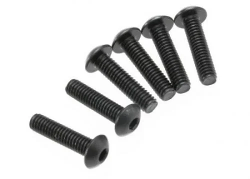 Traxxas Screws 4x16mm button-head machine (hex drive) (6) — image 2 of 3