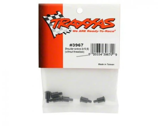 Traxxas Shoulder screws 3x10 (6) (without threadlock) — image 3 of 3