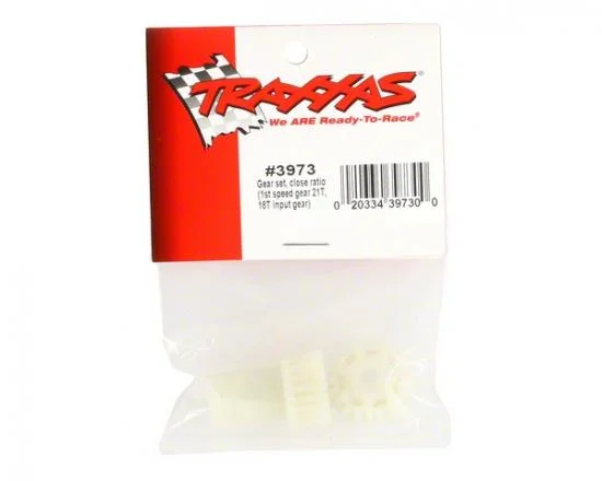 Traxxas Gear set close ratio (1st speed gear 21T 18T input gear) &mdash; image 2 of 2