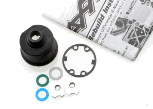 Traxxas Carrier differential (heavy duty)/ x-ring gaskets (2)/ ring gear gasket/ bushings (2)/ 6x10x0.5 TW — image 2 of 3