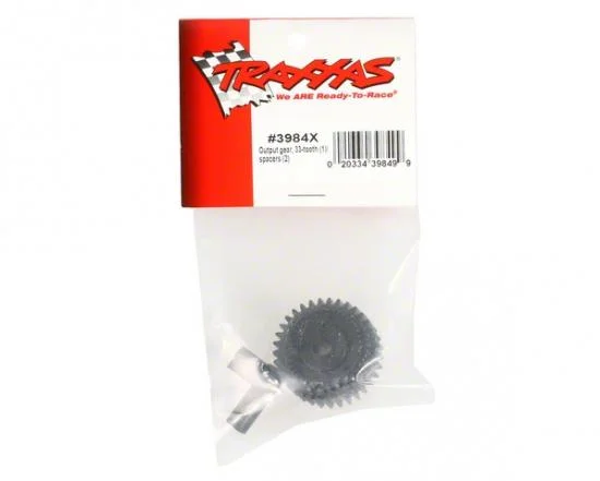 Traxxas Output gear 33-tooth (1)/ spacers (2) — image 2 of 2