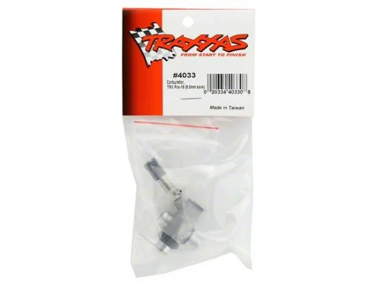 Traxxas Carburetor Pro (complete assembled for TRX Pro.15) (6.0mm bore) combine with cooling head (4032) to upgrade TRX .15 to Pro .15 performance. &mdash; image 3 of 3