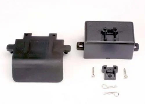 Traxxas Bumper (rear)/ battery box/ body clips (2) EZ-Start mount 3x10cSt (2) — image 2 of 3