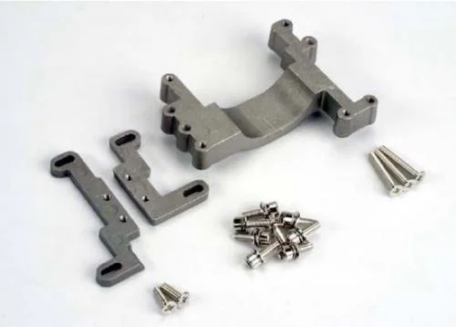 Traxxas Engine mount 2 piece Aluminium (w/ screws) (N. Stampede) — image 2 of 3