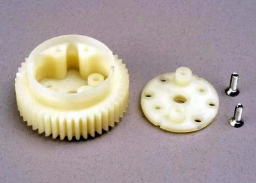 Traxxas Differential gear (45-tooth)/ side cover plate screws — image 2 of 3
