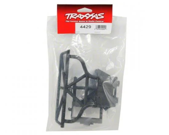 Traxxas Bumper (rear)/ battery box/ battery box cover/ switch cover/ body clip/ 3x15mm RM (2)/ 3x12mm CM (2) &mdash; image 3 of 3