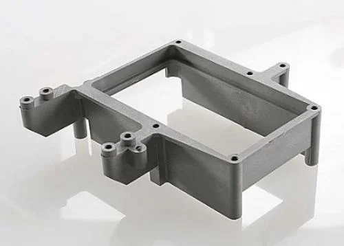 Traxxas Fuel tank box (holder)/ throttle servo mount (grey) — image 2 of 3