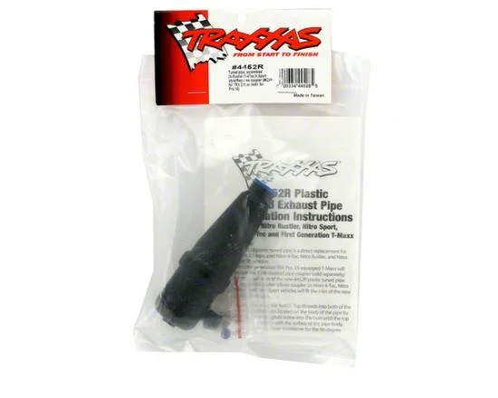 Traxxas Tuned pipe assembled (N. Rustler N. 4-Tec N. Sport style) (TRX 2.5 2.5R) (replaces 4452) &mdash; image 3 of 3