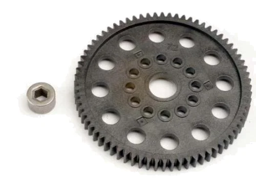 Traxxas Spur gear (72-Tooth) (32-pitch) w/bushing — image 2 of 3