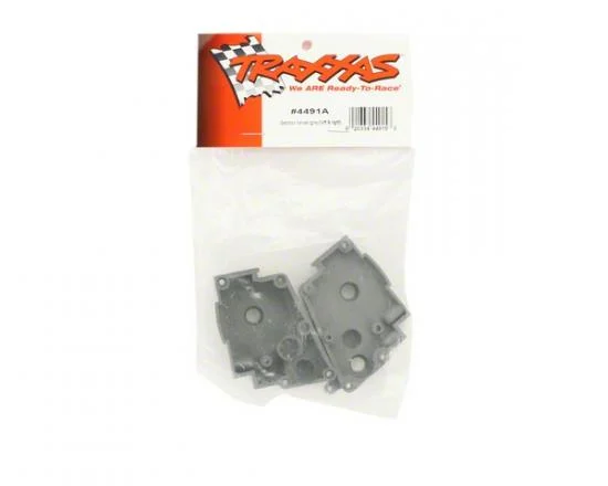 Traxxas Gearbox halves (grey) (left right) — image 3 of 3