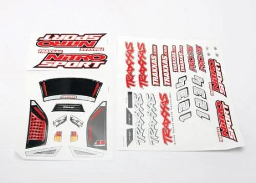 Traxxas Decal sheets Nitro Sport — image 2 of 2