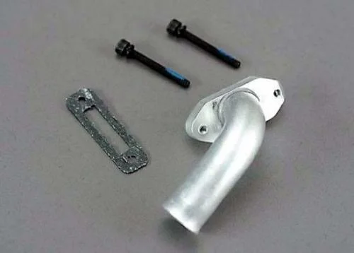 Traxxas Exhaust header w/ gasket screws — image 2 of 3