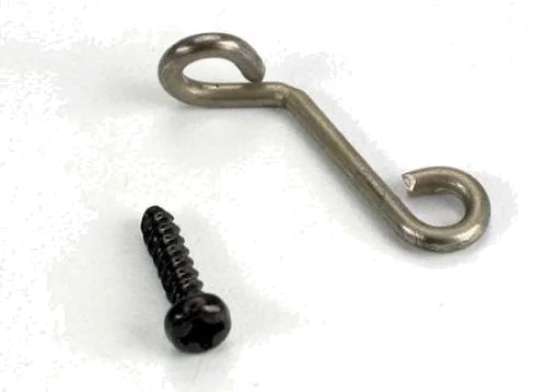 Traxxas Exhaust pipe hanger metal (N. Sport) (side exhaust engines only) — image 2 of 2
