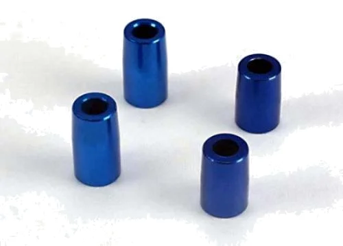 Traxxas Tapered bearing block spacers (blue-anodized Aluminium) (3x6x10.75mm) (2)/(3x6x8.9mm) (2) — image 2 of 2