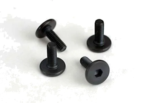 Traxxas Screws 3x10mm flat-head machine (hex drive) (4) &mdash; image 2 of 3