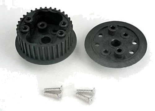 Traxxas Differential (34-groove)/ flanged side-cover screws — image 2 of 3