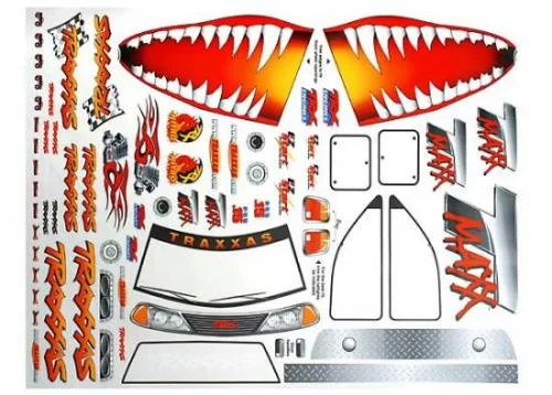 Traxxas Decal sheet Jaws T-MAXX — image 2 of 3