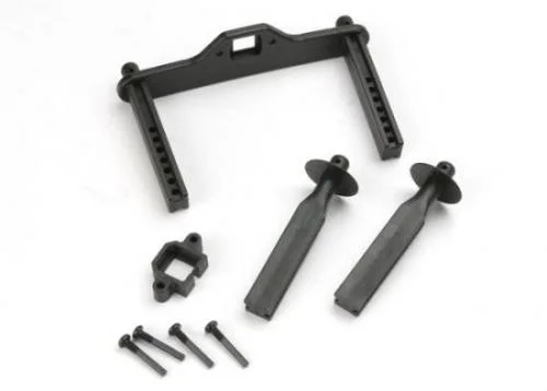 Traxxas Body mount posts front (2)/ body mount rear/ body mount screw pins (4) — image 2 of 3