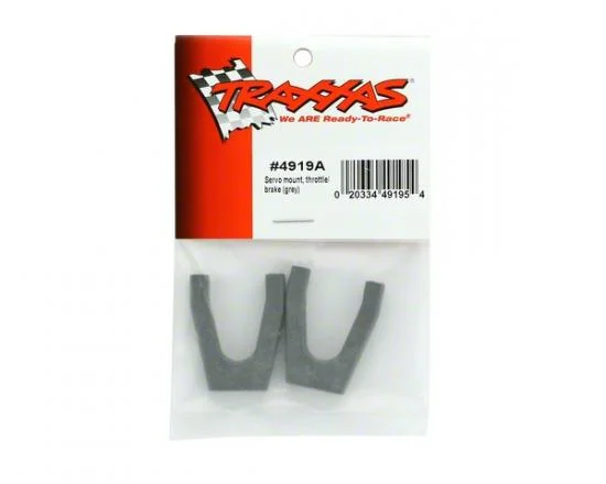 Traxxas Servo mounts throttle/brake (1) (grey) &mdash; image 3 of 3