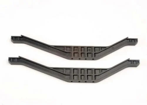 Traxxas Chassis braces lower (2) (black) &mdash; image 2 of 3