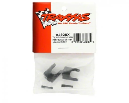 Traxxas Differential output yokes (heavy duty) (2)/ set screw yoke pins M4/10 (2) &mdash; image 3 of 3