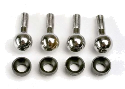 Traxxas Pivot balls (4)/ pivot ball cap bushings (4) — image 2 of 3