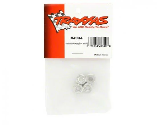 Traxxas Aluminium caps pivot ball (4) — image 2 of 2
